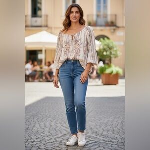 Catherine’s boho top
